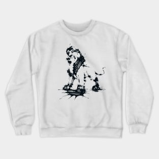 Splaaash Series - Animal King Ink Crewneck Sweatshirt